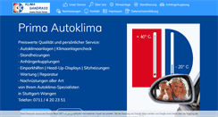 Desktop Screenshot of klima-gandrass.de