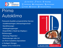 Tablet Screenshot of klima-gandrass.de